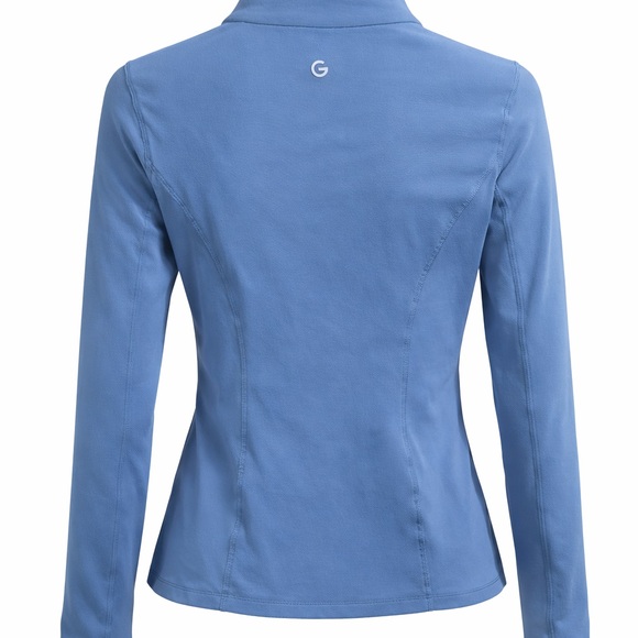 Women's Blue Utility Jacket - Picture 2 of 4